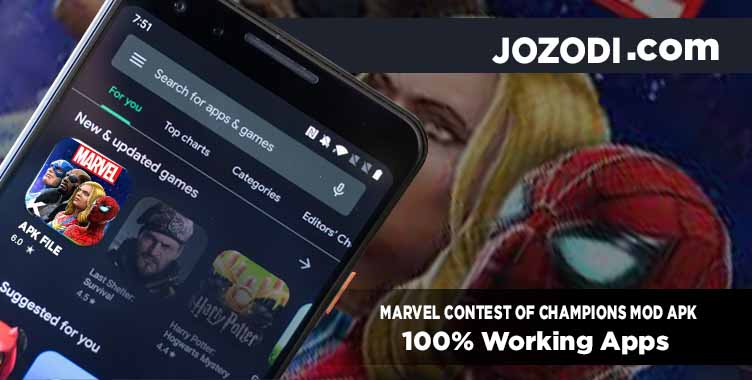 marvel-contest-of-champions-mod-apk-unlimited-units-featured image